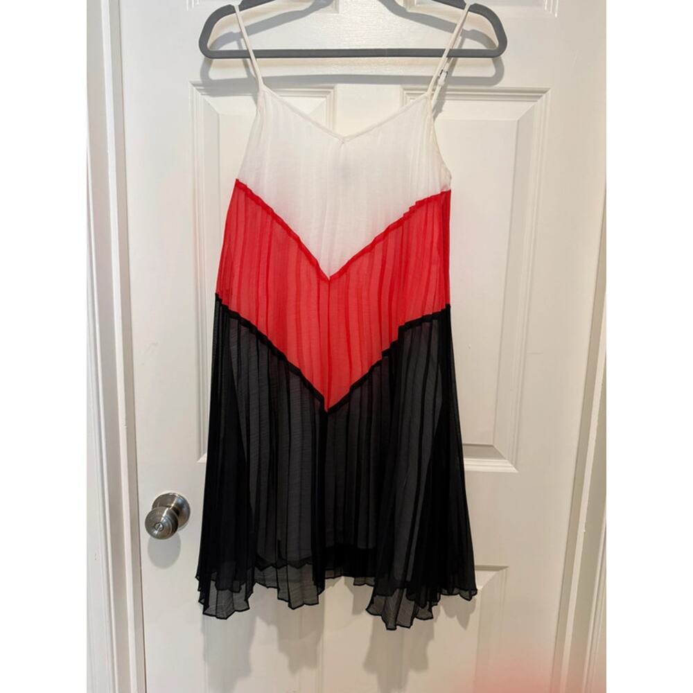 Bar III Chevron Swing Dress